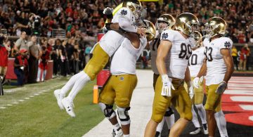 After sloppy start, Notre Dame Fighting Irish open with win vs. Louisville Cardinals