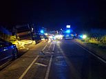 Armed officers swoop on suspected tractor thief who led officers on 25-minute LOW SPEED 14mph chase