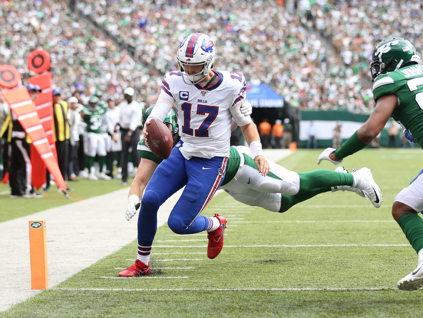 Bills pull off stunning rally to beat the Jets 17-16 in season opener