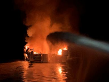 Burning boat takes clues of fatal fire down to watery grave