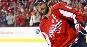 Capitals star Alex Ovechkin plays grocer for a day to promote pending release of his cereal brand