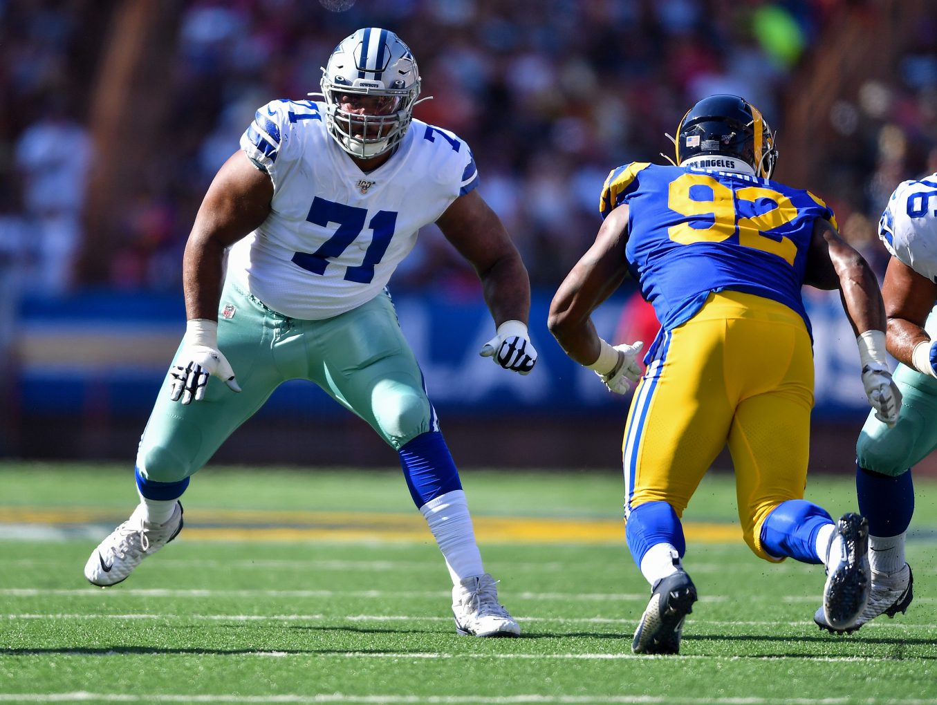 Cowboys ensure line will stay intact by agreeing to five-year extension with tackle La&apos;el Collins