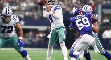 Dak Prescott nets perfect passer rating as Cowboys slice Giants