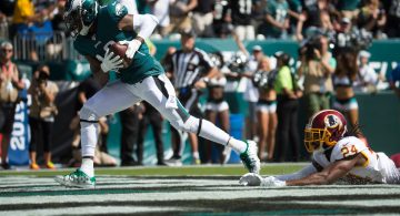 Eagles start slow, turn to DeSean Jackson to blow away Redskins