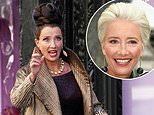 Emma Thompson rolls back the years as she shoots new Disney movie Cruella in London 