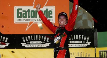 Erik Jones gets first win of the season in weather-delayed Southern 500 at Darlington