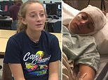 Girl, 16, wakes up thinking each day is June 11 after she was kicked in head three months ago