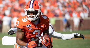 How Clemson WR Amari Rodgers made an unlikely return less than six months after ACL tear