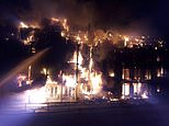 Huge blaze engulfs entire south-west London block of flats