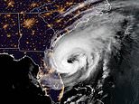 Hurricane Dorian takes aim at Florida's coast with 'life-threatening flash floods' and 100mph winds