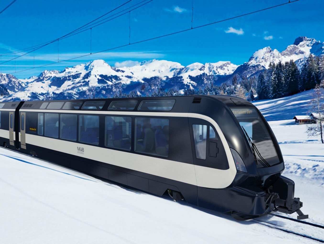 Imagine the Views From This Italian-Designed Swiss Train