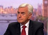 John McDonnell says any caretaker government of Britain MUST be led by Jeremy Corbyn