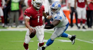 Kyler Murray, Cardinals salvage tie as Lions crumble late