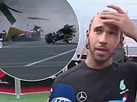 Lewis Hamilton witnessed Anthoine Hubert's crash that killed F2 driver during live interview