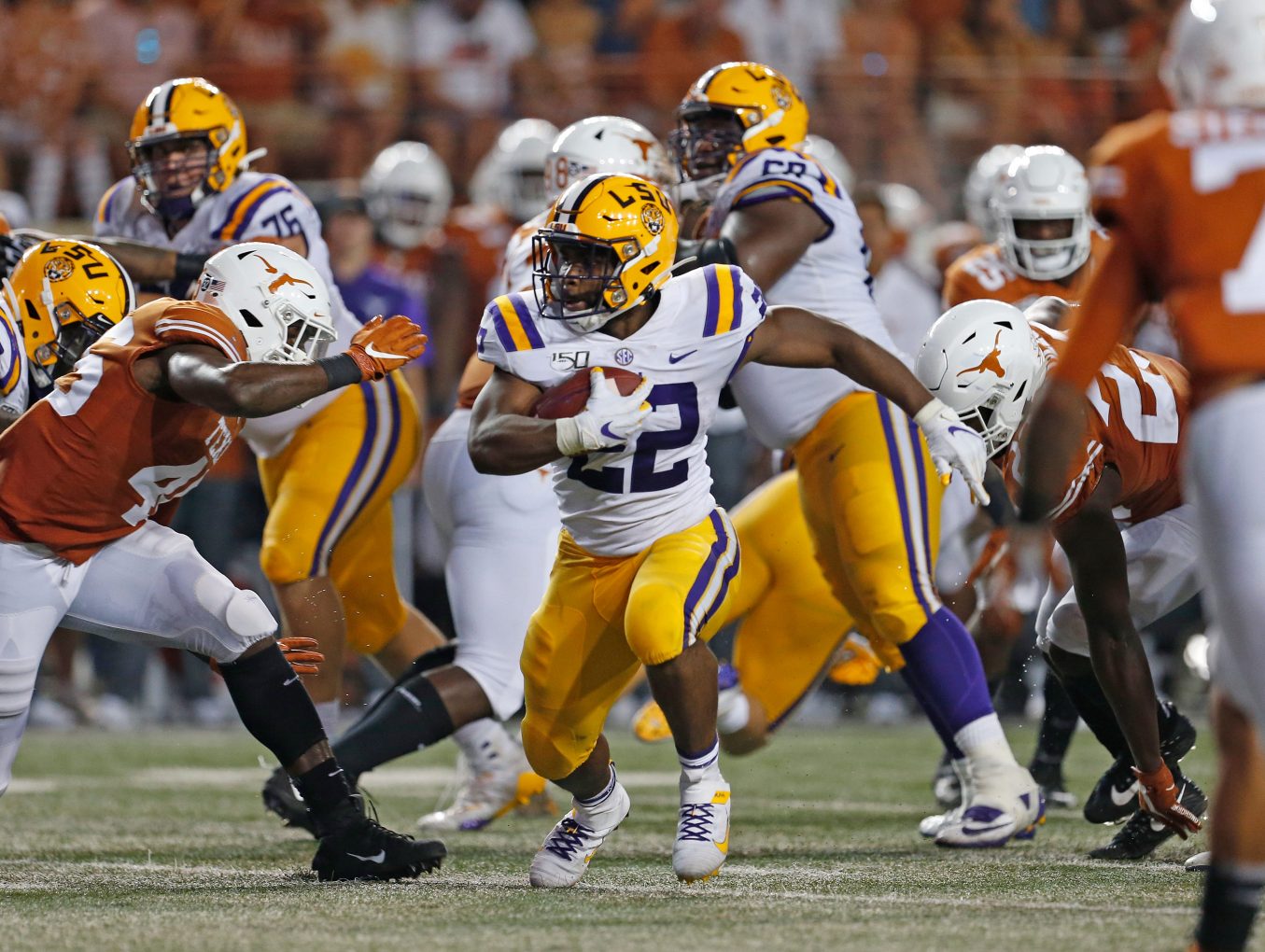 LSU jumps into top five of Amway Coaches Poll after win at Texas