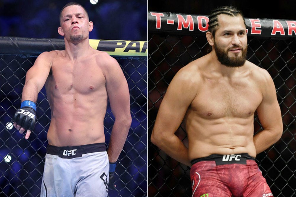 Nate Diaz vs. Jorge Masvidal to headline UFC 244 in New York