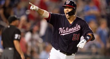 Nationals shock Mets with team-record rally in ninth inning