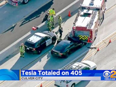 NTSB: Tesla on Autopilot when it hit California firetruck