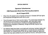 Operation Yellowhammer 'No Deal' documents are released and this is what they say