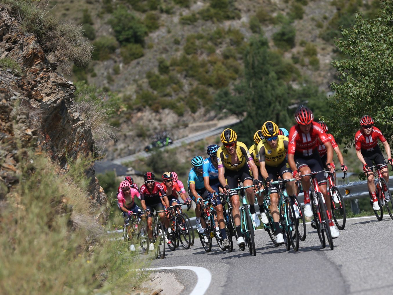 Spanish police seize 40 cannabis plants thanks to helicopter filming Vuelta a España cycling race