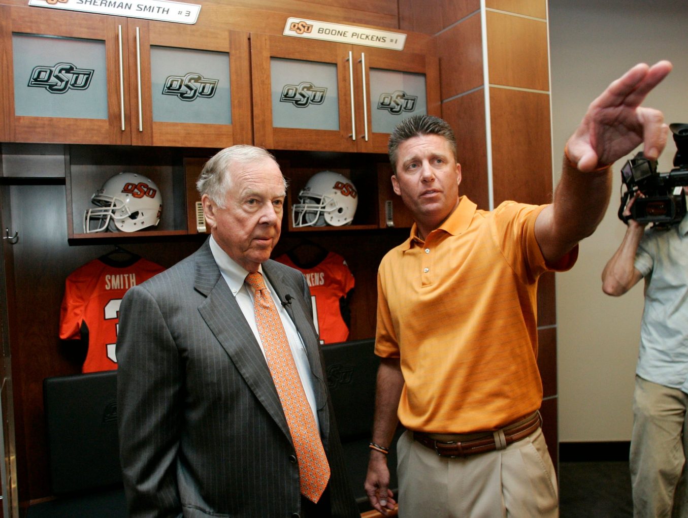 T. Boone Pickens, who died Wednesday at 91, donated millions to Oklahoma State sports