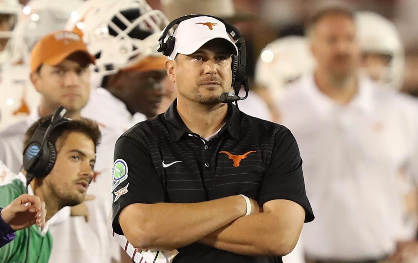 Texas coach Tom Herman not talking about past interest in LSU job ahead of showdown vs. Tigers