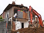 Warwickshire terraced house COLLAPSES in the middle of the night