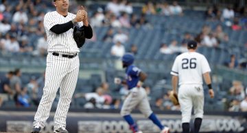 Yankees&apos; streak of 220 games without being shut out ends vs. Rangers