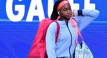 Young tennis player inspired by 15-year-old Coco Gauff even as she loses to Naomi Osaka